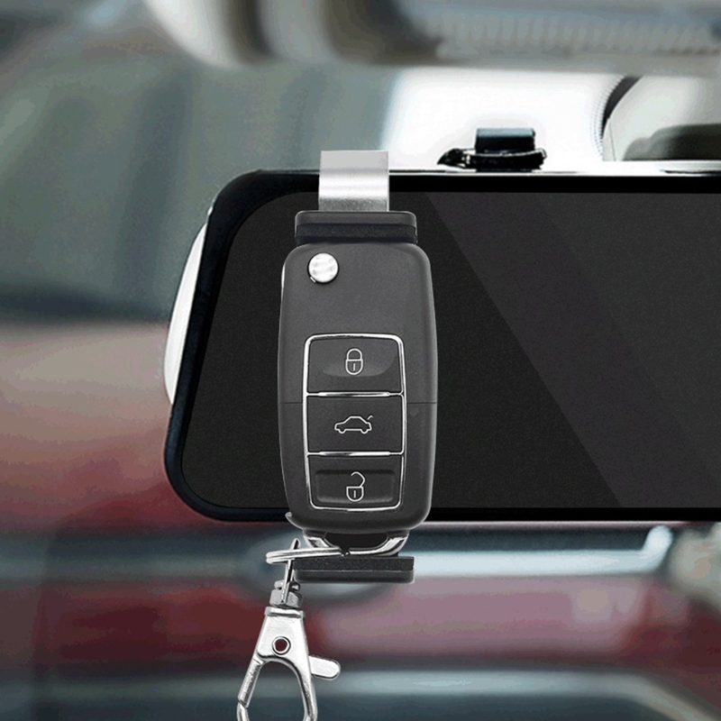 2x Universal Automotive Remote Organizer for 1.77-2.55inch Garage Door Opener Remote Hanger Car SUV Accessories D7YA