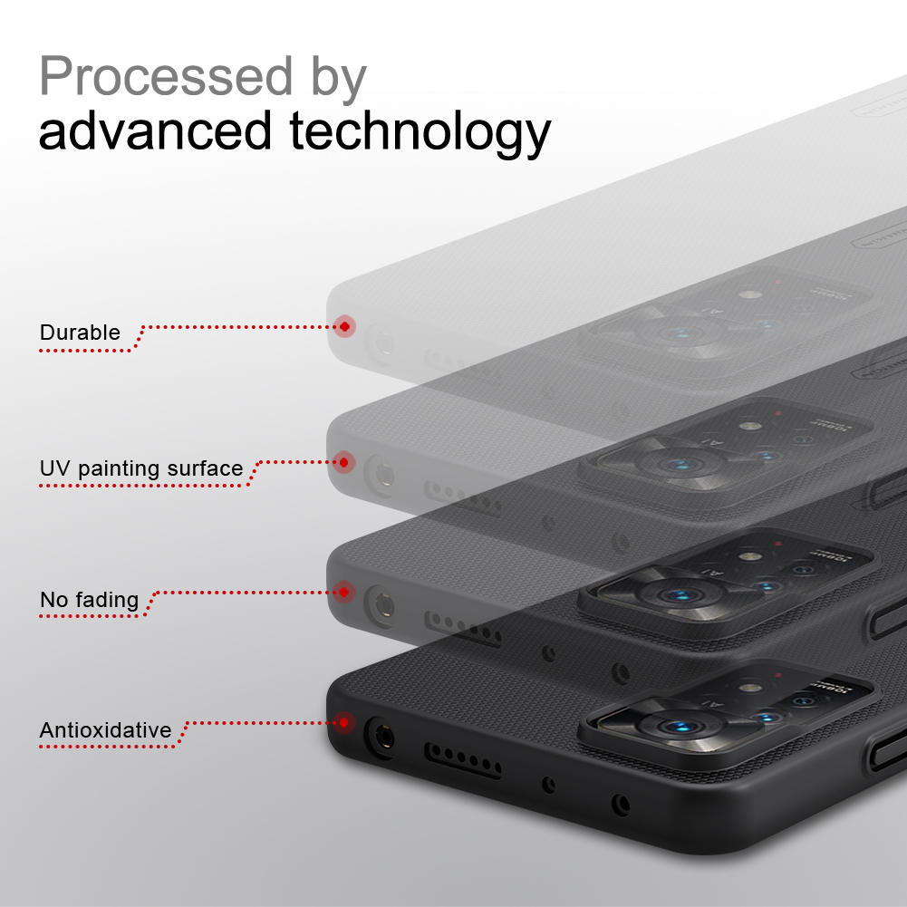 Dla Xiaomi Redmi Note 11 Pro 5G sprawa Nillkin Super matowa tarcza szczupła pokrywa dla Xiaomi Redmi uwaga 11 Pro Plus 11S globalna obudowa