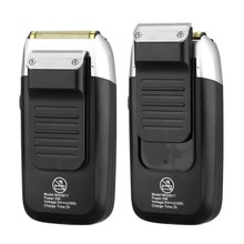 Rasoir électrique puissant 2 en 1 pour hommes, tondeuse à cheveux, Portable, Rechargeable, affichage Led 50