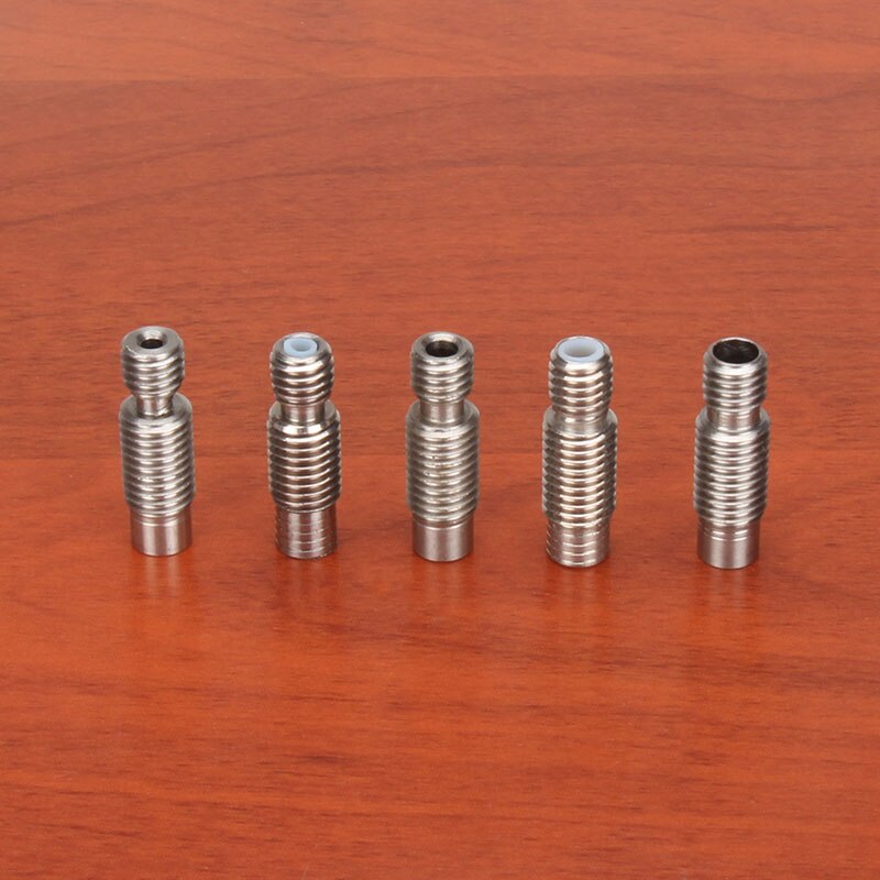 mega 10 pz 5 pz E3D V6 gola HeatBreak M7 M6 filetto stampante 3D parte per 1.75 3mm con PTFE tubo di alimentazione tubo estrusore Hotend