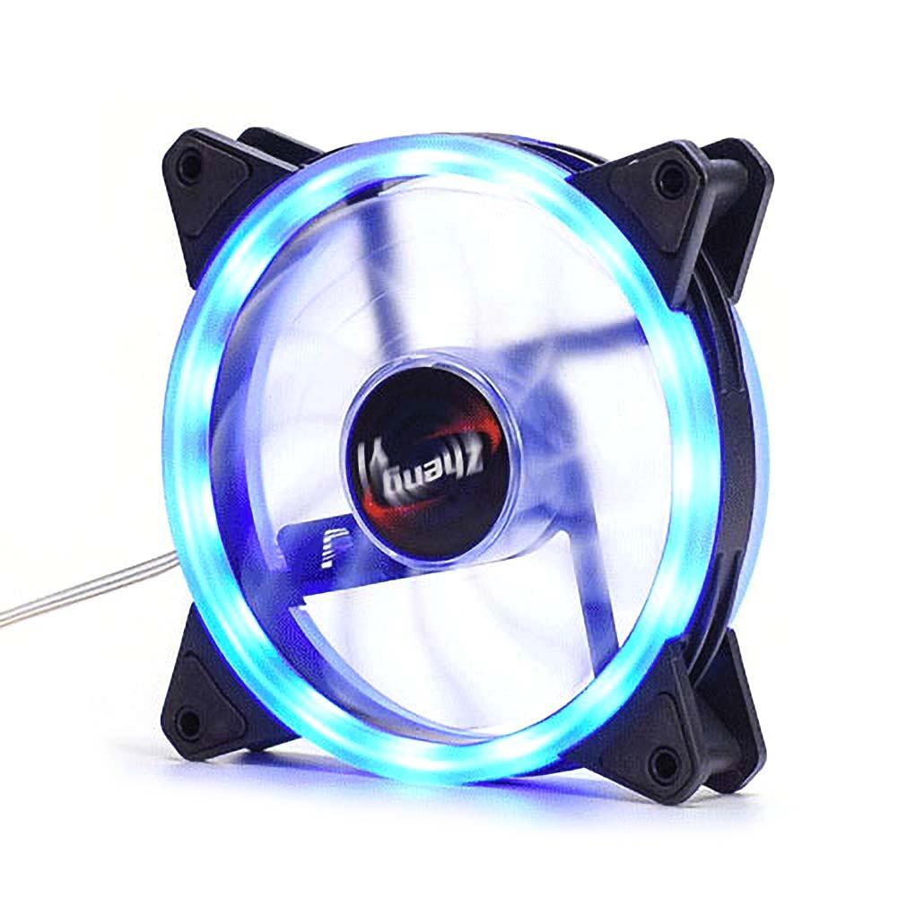 120mm Ultra Silent Computer PC Case Fan Connector Easy Installed Fan: Blue