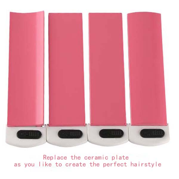 Kemei KM-1878 3-in-1 corn clip curlers hair straightener hair curler