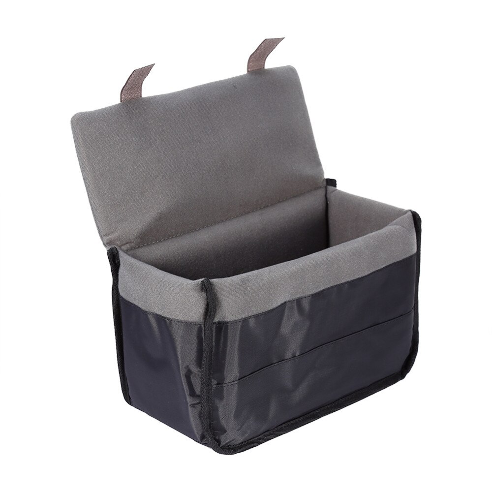 28*14*18Cm Camera Insert Gevoerde Tas Polyester Case Voor Dslr Folding Divider Partitie Beschermhoes Tas beschermende Camera Tas
