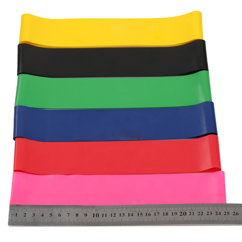 50 cm set thuis fitness weerstandsbanden pilates sport workout rubberen lus bodybuilding kracht gym atletische yoga expander