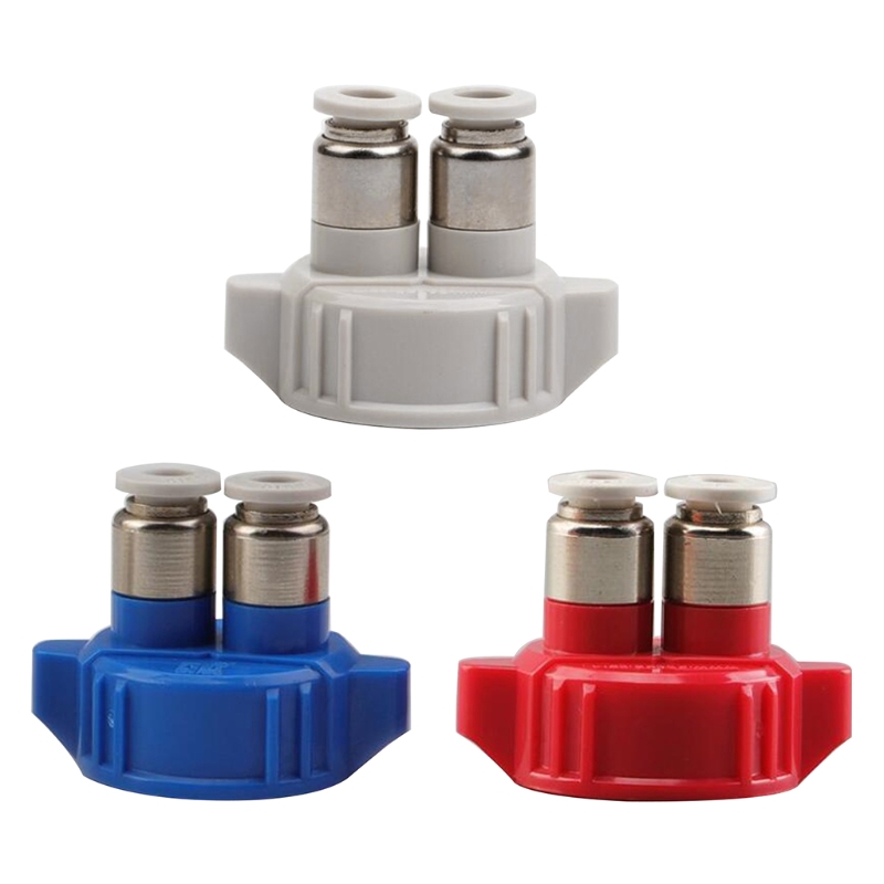 Aquarium CO2 Systeem Pro Buis Kleppen Guage Fles Cap Aquarium Levende Plant Diy Reactor Air Diffuser Generator Tool Deel