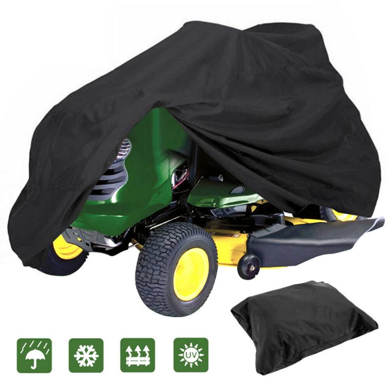 210d polyester tur på gressklipperen traktordeksel for utvendig oppbevaring vanntett solkrem traktor gressklipper deksel