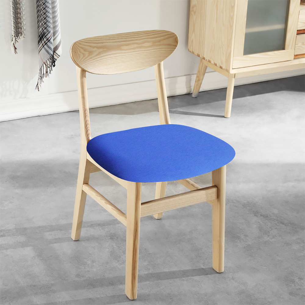 1 stk stol setebeskytter trekk trykt kjøkken tøye ut trekk til spisestue stol avtagbart elastisk sete trekk stue slipcover: Lysegrå