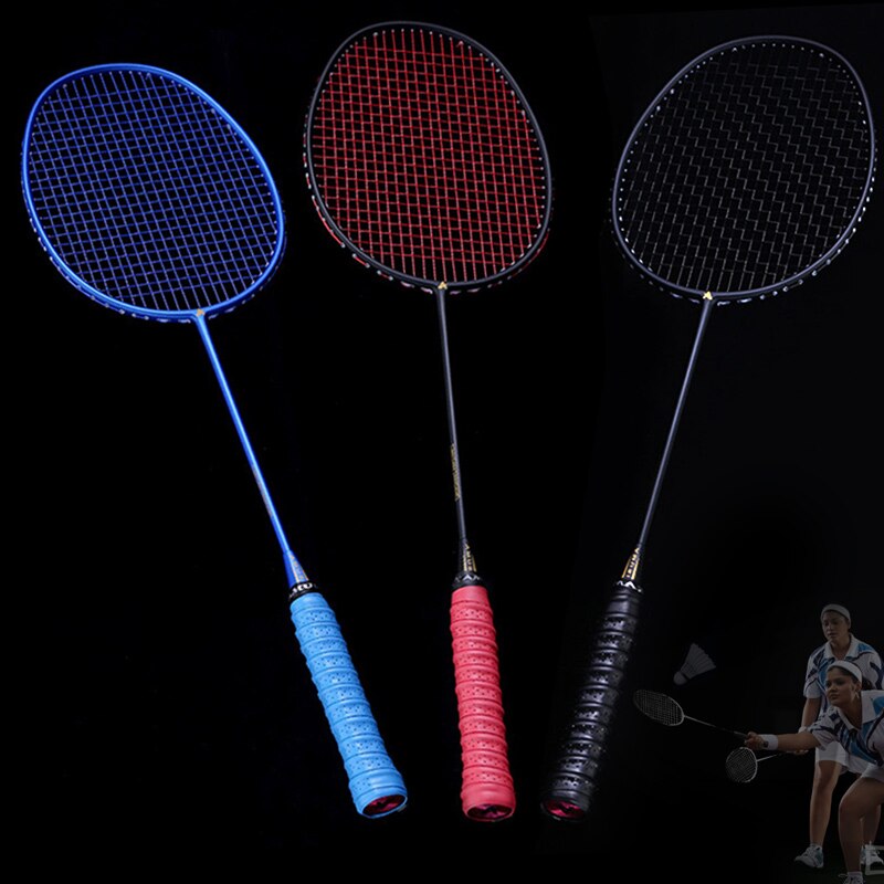Graphit Einzigen Badminton Schläger Berufs Kohlenstoff Badminton Schläger mit Trage Tasche