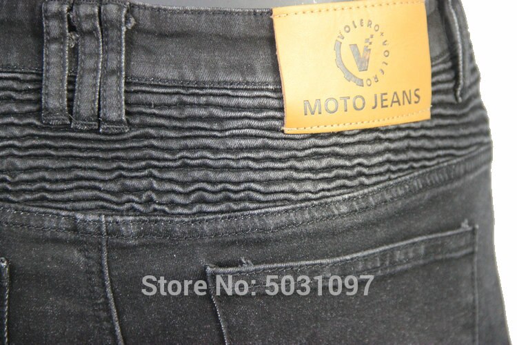 volero moto rcycle pantalon d'équitation super coupe slim moto pantalon de protection featherbad moto rbikers cyclisme jean noir