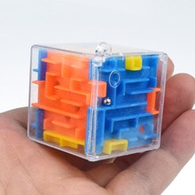 1 PC 3D Magic Speed Cube Magische Doolhof Labyrint Rolling Speelgoed Leren Puzzel Doolhof Bal Voor Kid Kinderen Speelgoed Kerst