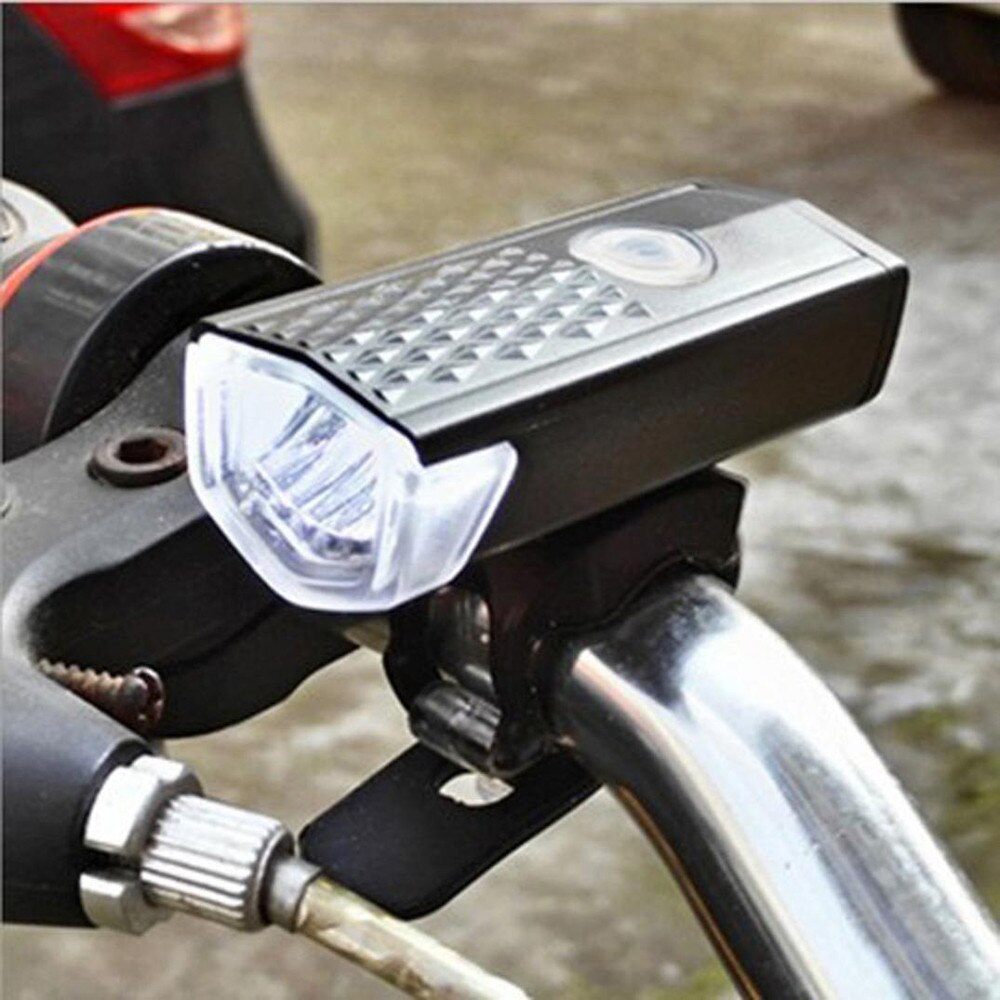 Mtb Accessoires Fiets Licht Usb Oplaadbare 300 Lumen Fiets Lamp Koplamp Zaklamp Fietslicht Fiets Accessoires
