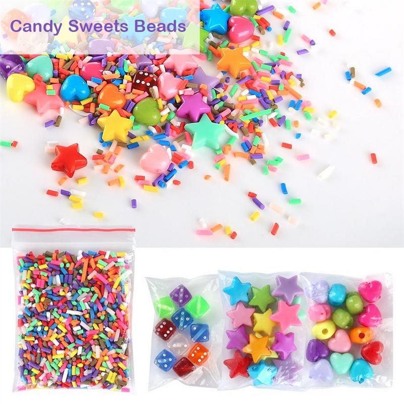 72 Pack Maken Kits Supplies Voor Slime DIY Handgemaakte Kleur Schuim Bal Korrels Slime Maken Materiaal Set слайм набор для слаймов