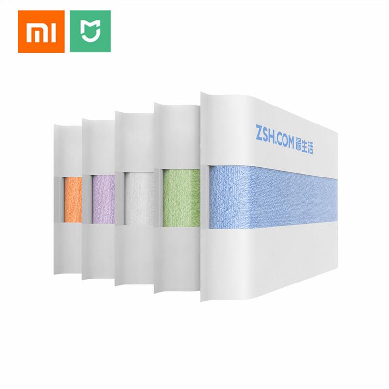 Xiaomi ZSH Polyegiene Antibacterical Towel Young Series 100% Cotton 5 Colors Highly Absorbent Bath Face Hand Towel
