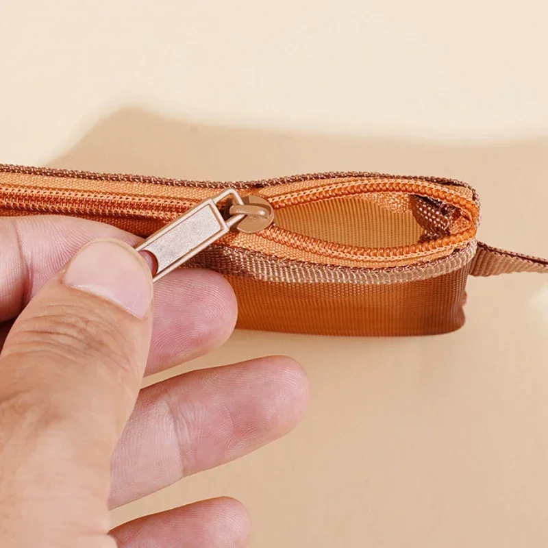 Kleine quadratische einfarbige Münztüte, Nylon-Mesh, Lippenstift, Schlüssel, Kopfhörer-Organizer, Halter, Bus, Bank, Ausweis, Kreditkarten, Beutel, Aufbewahrung