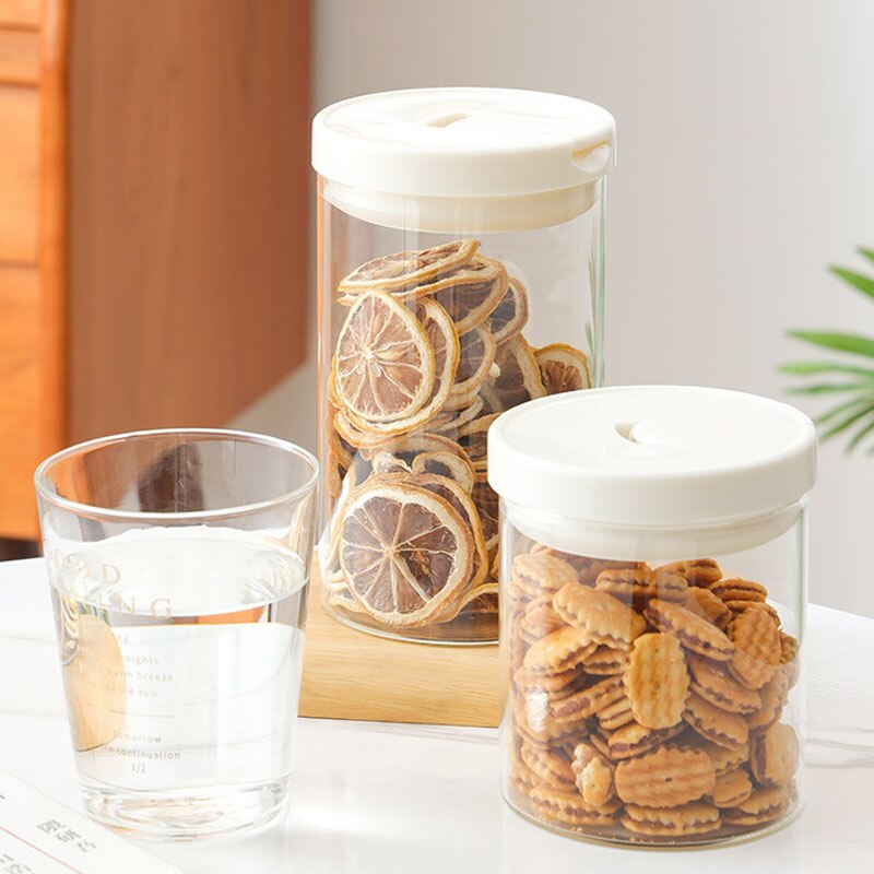 Japanse glazen theeblikjes, bewaardozen voor gedroogd fruit, voedselcontainers, keukenorganizers, huishoudelijke artikelen