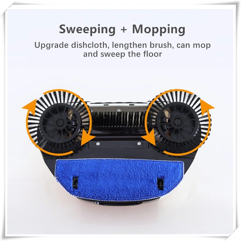 Multifunctional Sweeping Machine Push Type Hand Push Magic Broom Dustpan Handle Household Cleaning Package Hand Push Sweeper mop