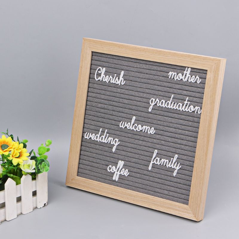 Letter Board Letters Set 194 Numbers Special Characters Words For Felt Changeable Message Signs &amp; Letterboards