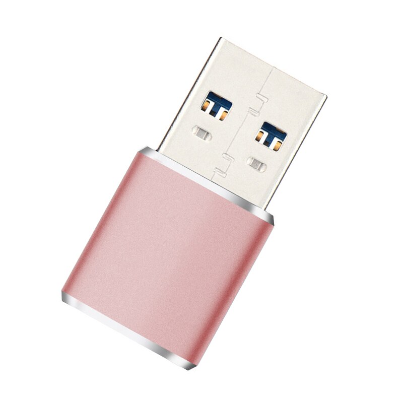 USB 3.0 Mini Card Reader TF OTG Micro Card Readers For TF Card Micro SD USB Card Adapter: Rose Gold