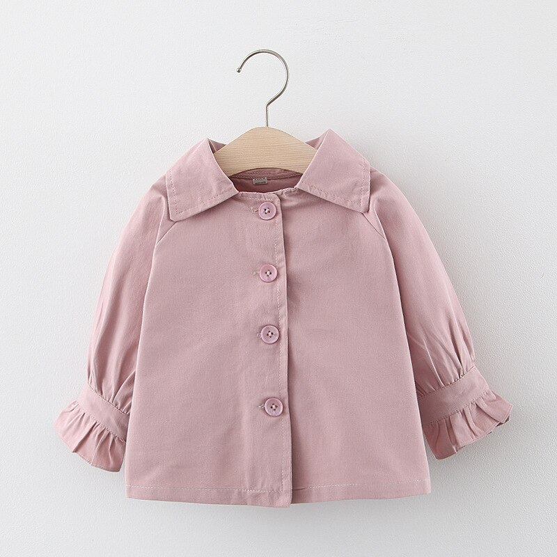 Kinderkleding Baby Meisje Jas Baby Jas Kinderen Lange Mouwen Jas Baby Vest In Lente En Herfst van 12M