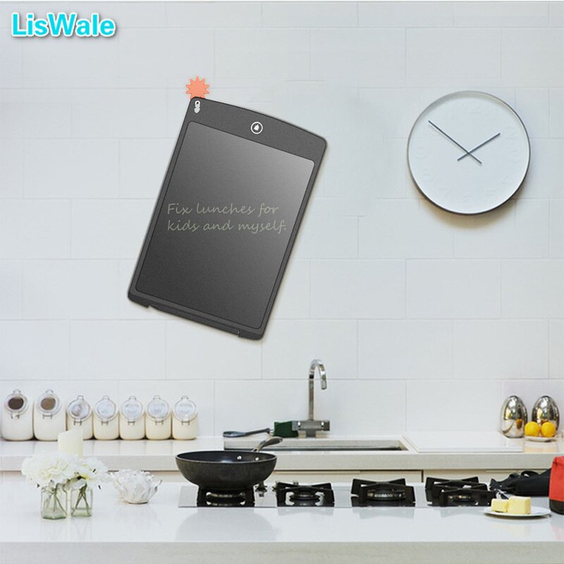 Bærbar 12 " lcd-skrivetablet digital tegnetablet håndskriftsblokke elektronisk tablettavle ultratyndt tavle med pen