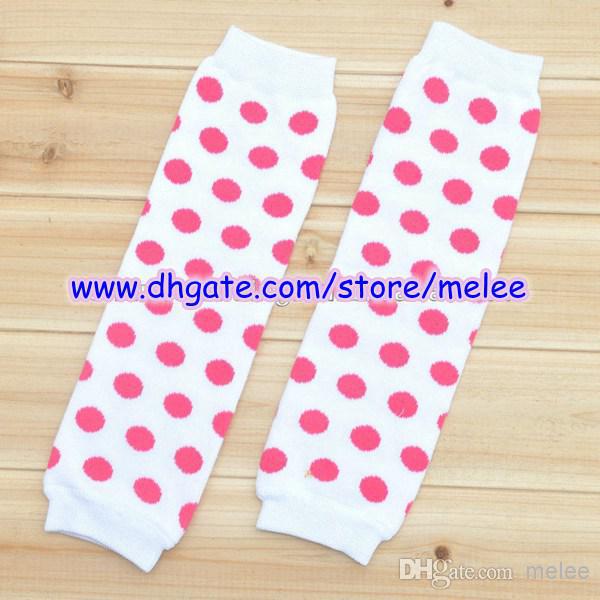 Baby polka beenwarmers kinderen beenwarmers 9 kleuren om uit te 3m-10t