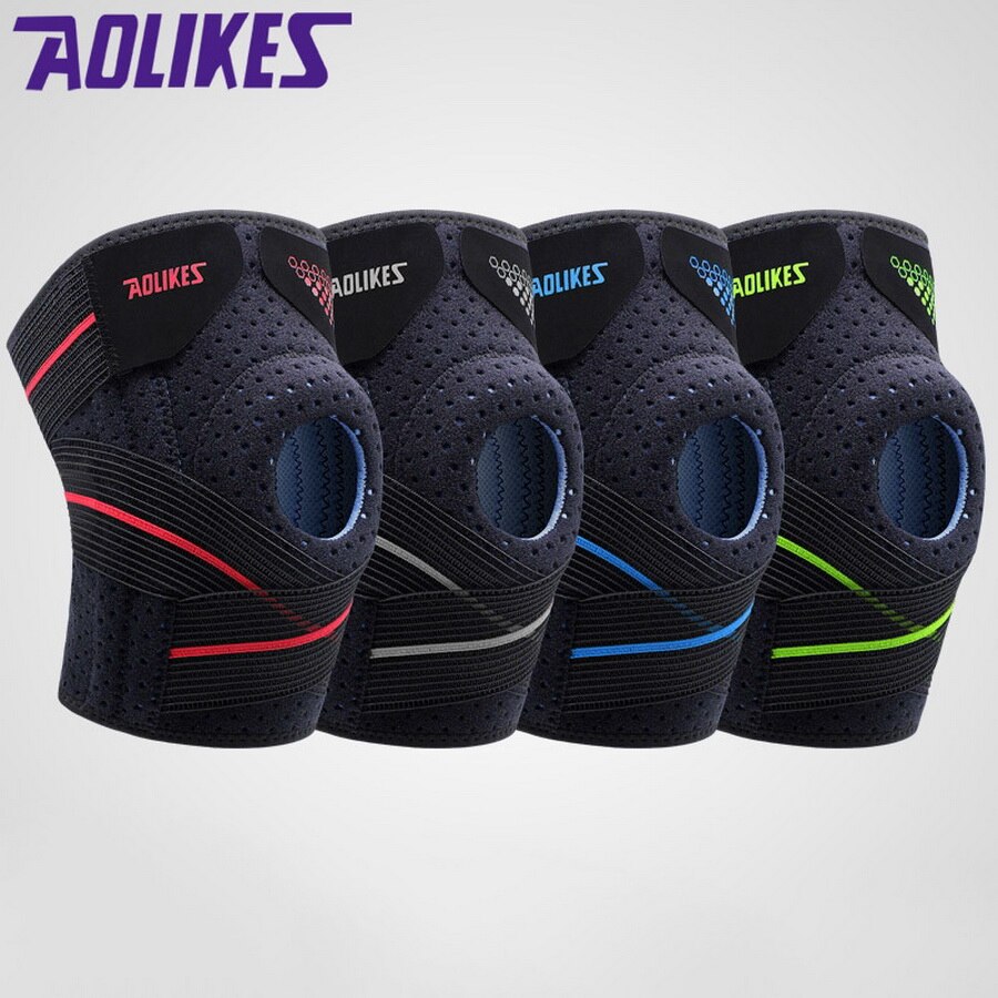 2 pezzi ginocchiere sportive ciclismo ginocchiera compressione ortesi molle supporto ginocchiera palestra mtb artrite lavoro ginocchiera