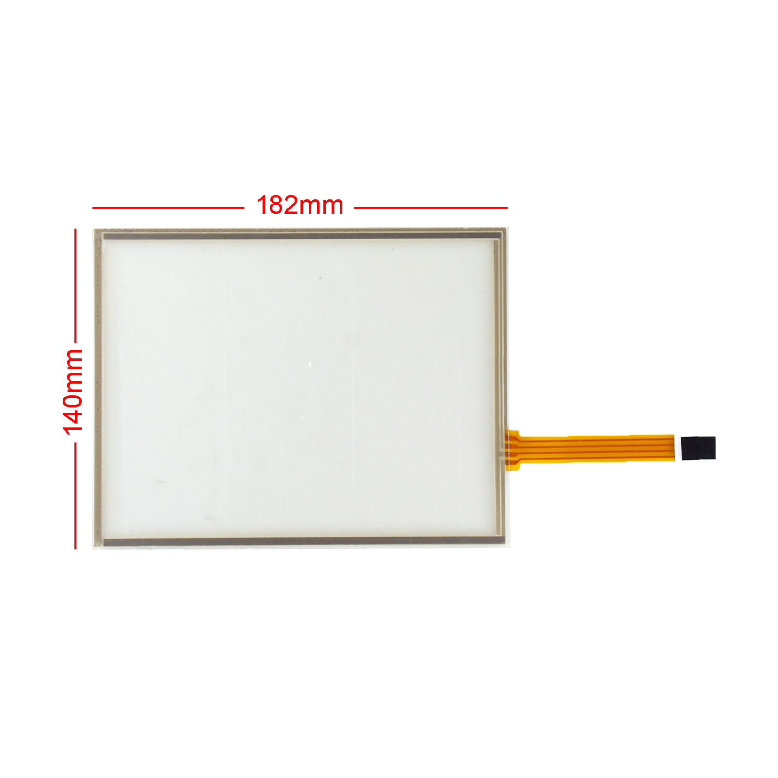 8inch 4 lijn 4:3 Standaard Scherm 182*140mm Resistive Touch Screen 182mm * 140mm 140 * 182mm 140mm * 182mm