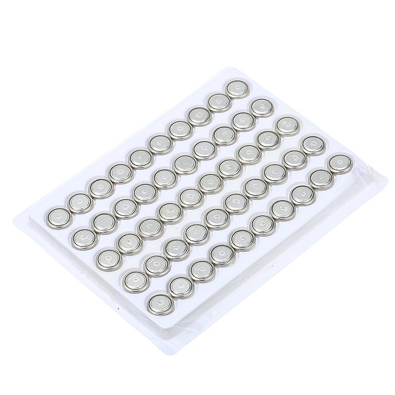 50Pcs Button Knoopcelbatterij Voor Horloge Elektronische Weegschaal AG10 LR54 LR1130 390 189 389A 389 1.5V Alkaline mangaan Batterij
