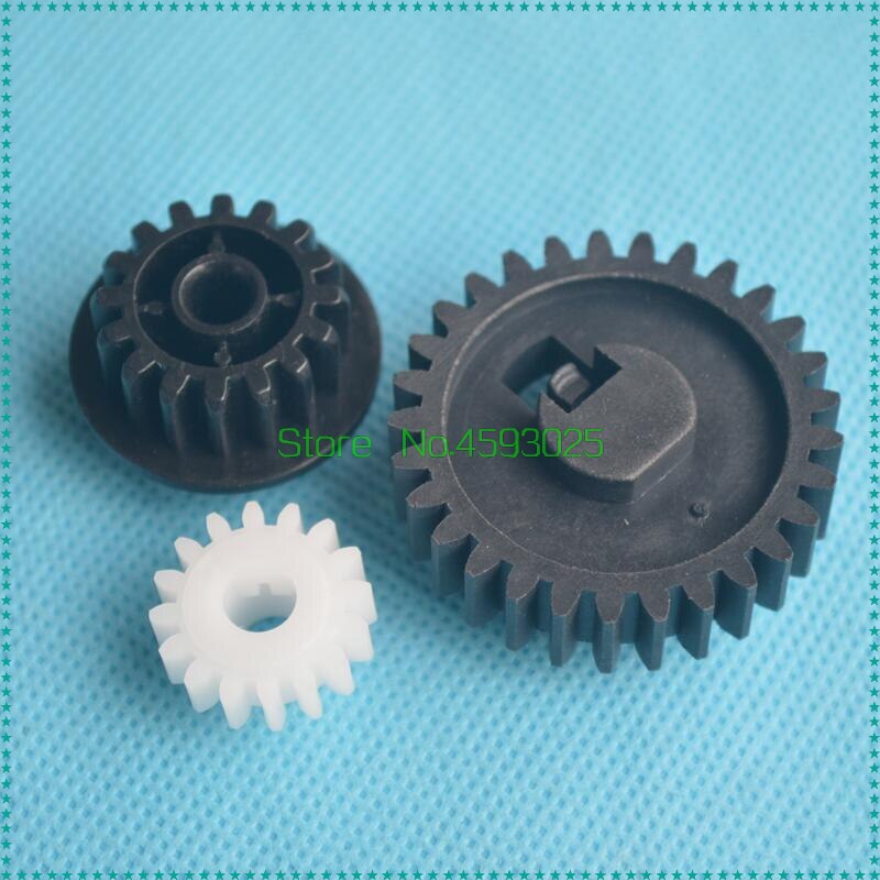 3PCS/SET RU5-0556-000 RU5-0557-000 GR-5200-16T Replace Fuser Gear KIT for HP 5200 M5035 Fuser Unit Gear
