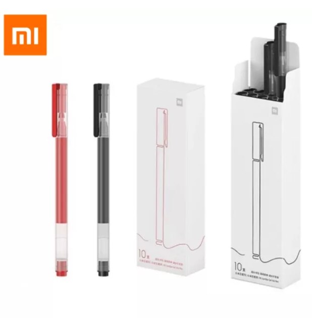 Originele Xiaomi Pen Mijia Super Duurzaam Teken Pen 0.5Mm Mi Pen Voor Office Signing/School Pennen Glad Zwitserland zwart Rood Refill