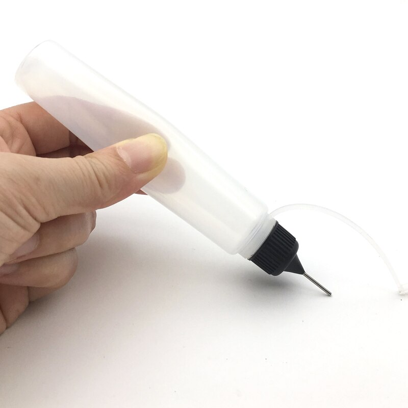 10 Stuks Plastic Pen Vorm Eenhoorn Fles Met Naald Cover, 30 Ml Lange Zachte Squeeze Fles Voor E Vloeibare Fles