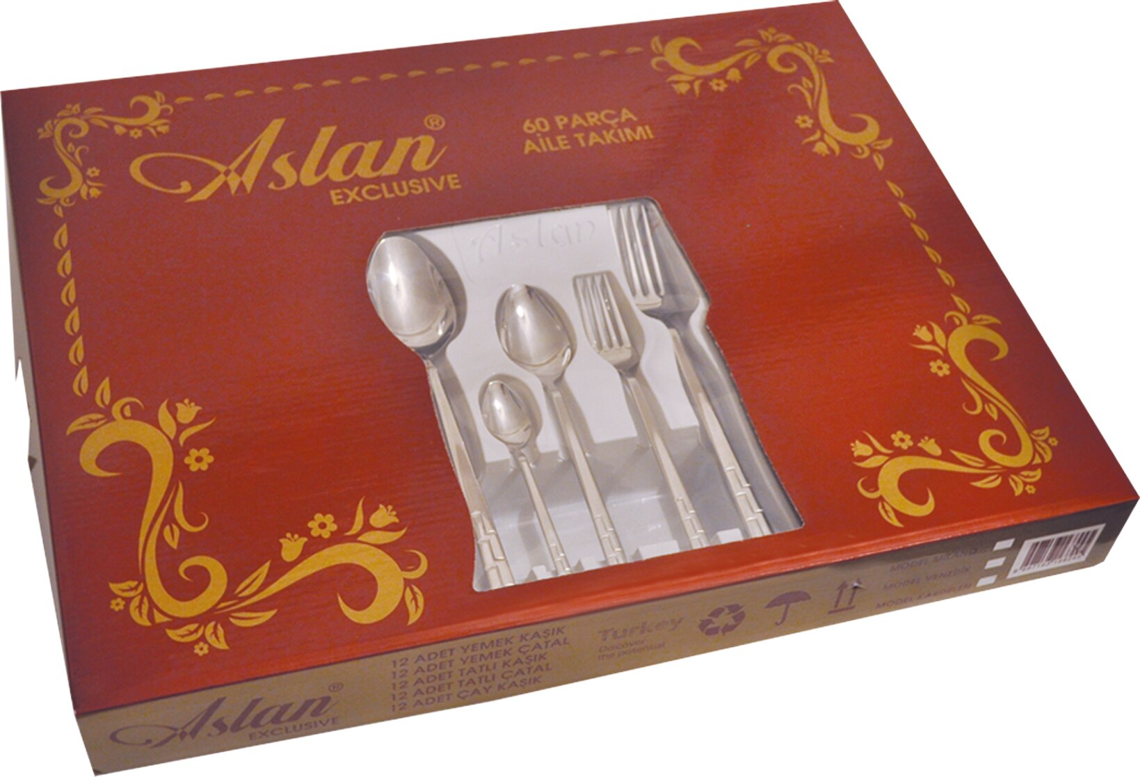 Tulip High-End 60 Piece Cutlery Set Tableware stainless steel cutlery set Flatware stainless steel