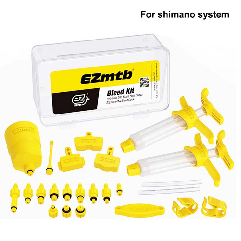 Bicycle Bleed Kit Hydraulic Disc Brake Hose Longth Adjustment Bleed Guide MTB Road Bike Oil Change Tool for shimano sram system: B01