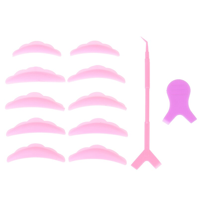 5 Pairs Eyelash Lifting Silicone Pads Set Eye Lash Extension Lift Perming Kit Tool Eyelash Lift Curlers Curl Shields Pads: PK1