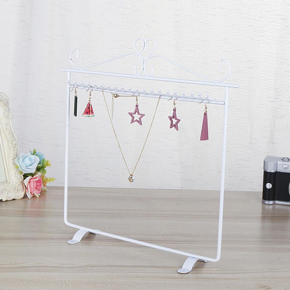 Vintage Sieraden Hanger Ketting Oorbel Duurzaam Metalen Rek Display Stand Houder Lichtgewicht Opslag Organisatie