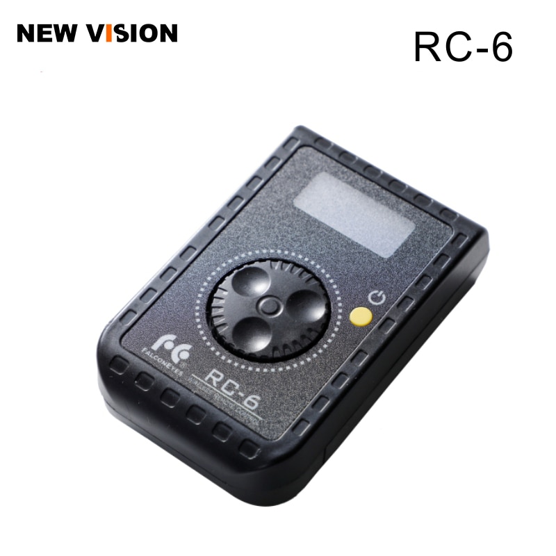 Falcon Eyes Remote Control RC-6 Rotary Control For Led Photo Camera Video RX-12TD RX-18TD & SO-28TD/48TD/68TD Soft Light