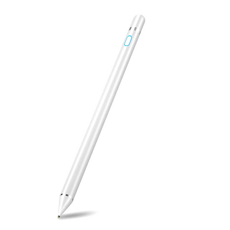 Universal Stylus Pen Capacitive Touch Screen Pencil For iPad Pro Air 2 3 Mini4 Tablet Phone Drawing Writing Active Stylus Pencil: only white pen