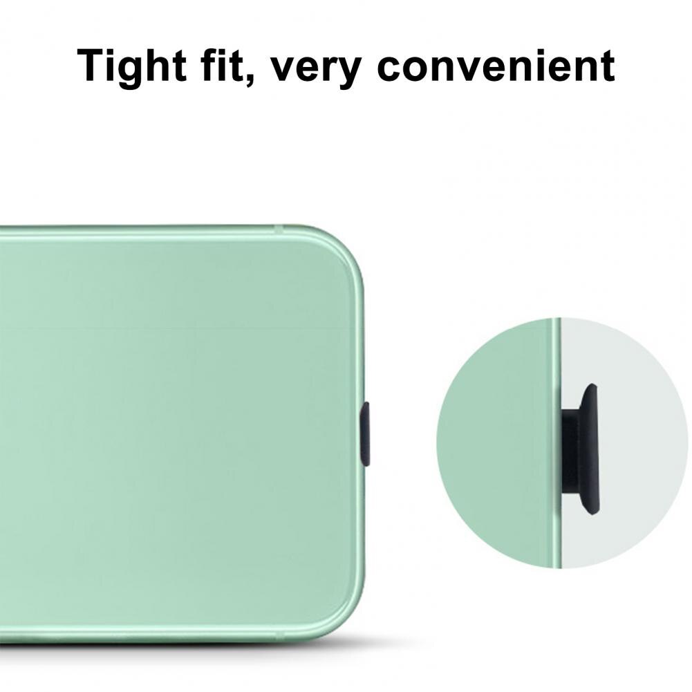 Plugue contra poeira para apple iphone, plugue à prova de poeira de silicone para celular, protetores de porta de carregador de telefone com caixa grátis para iphone 13 12pro