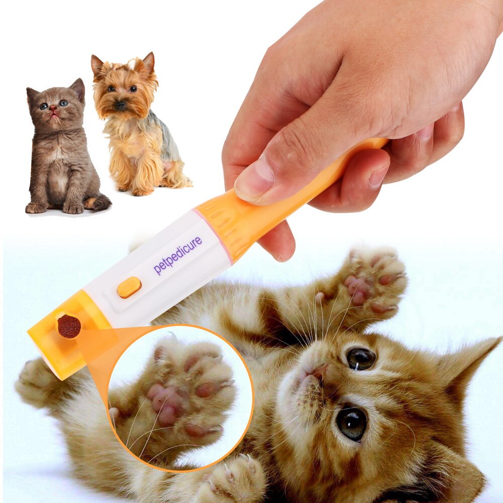 Hoomin hund nagelklippare nageltrimmer kattklo sax elektrisk husdjurs nagelslipare hundtillbehör