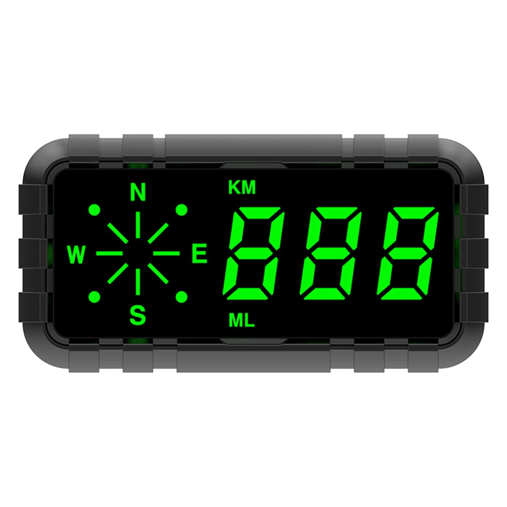 Digital Car GPS Speedometer Speed Display with Compass MPH KMH Head Up Display HUD Odometer Car Electronics Accessories