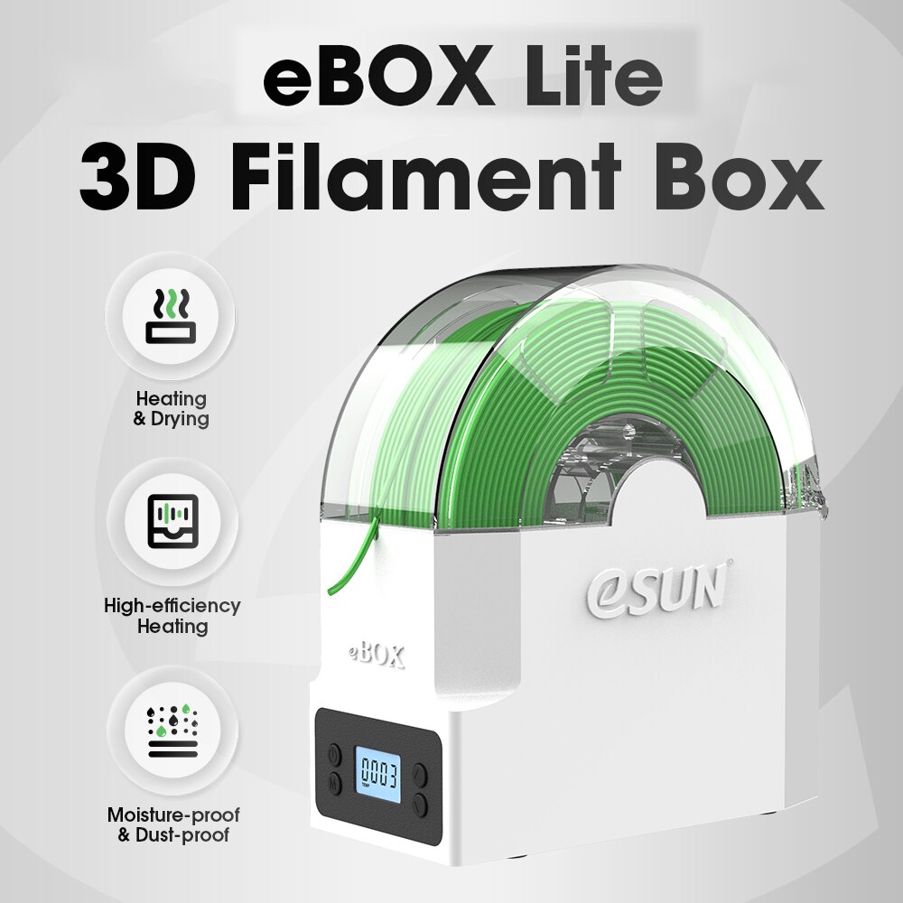 ESUN eBOX 3D Drucker Filament Trockner Box Filament Lagerung unterstützung Halter Halten Filament Trockenen für 3D drucker Teile