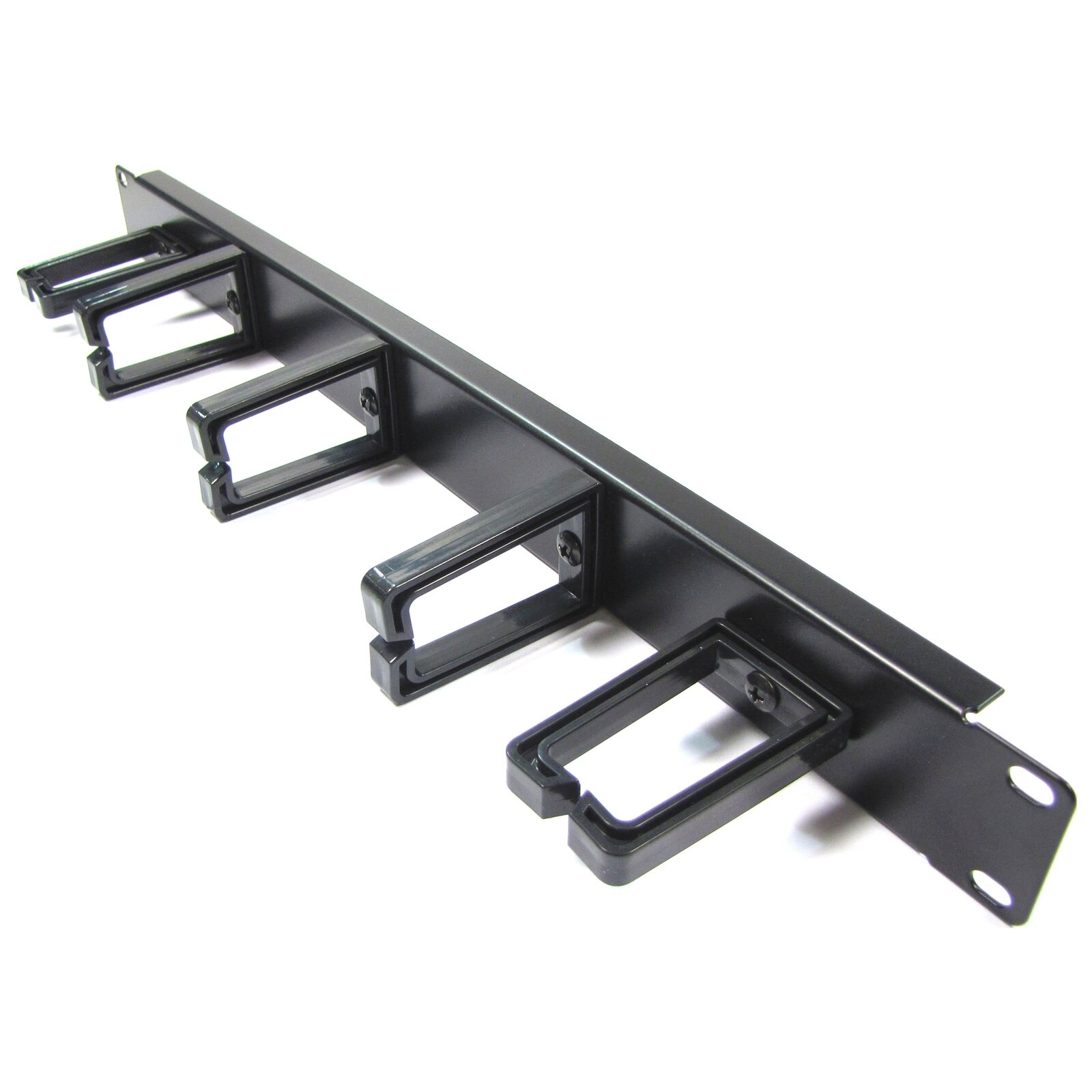 RackMatic-schrank führen Tafel Gestell 19 &quot;1U mit 2 + 3 draht Verwaltung ringe
