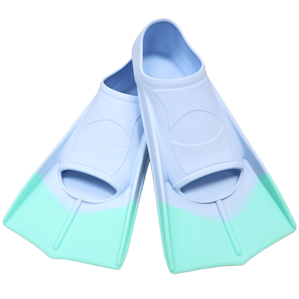 Silicone Fins Swim Training Snorkel Short Diving Flippers Frog Shoes Men Women Breaststroke Freesnorkel Swimming: XL / Burgundy