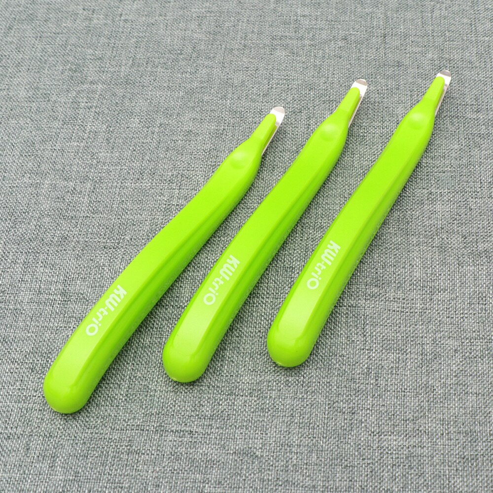3pcs Needle Remover Light Green Plastic Labor Saving Handheld Nail Puller Needle Remover Staple Remover for Office Home