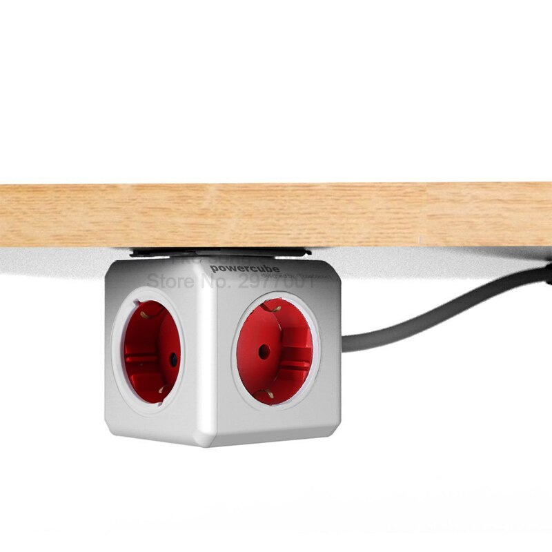 Allocacoc Power Strip - 5 Outlets - EU Plug - 3680W - 1.5m/3m Cable