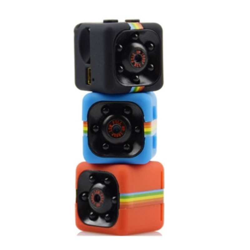 Mini kamera  hd 1080p sensor nattesyn videokamera bevægelse dvr mikro kamera sport dv video lille kamera cam  sq11