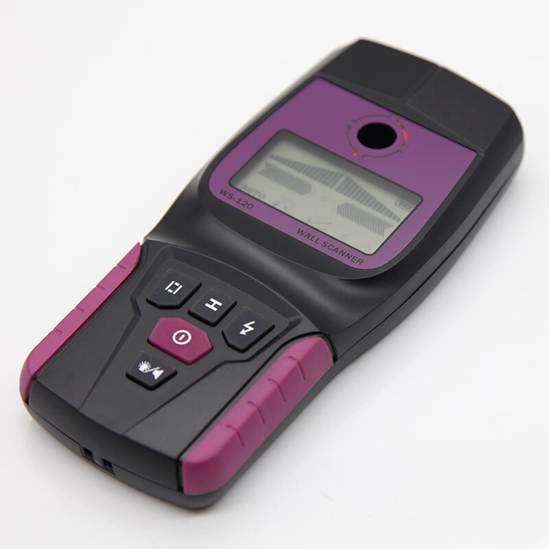 Wall Scanner Multifunctional Wall Detector Metal Wood PVC Tube AC Cable Live Wire Finder Scanner Wall Diagnostic-tool Max:110mm
