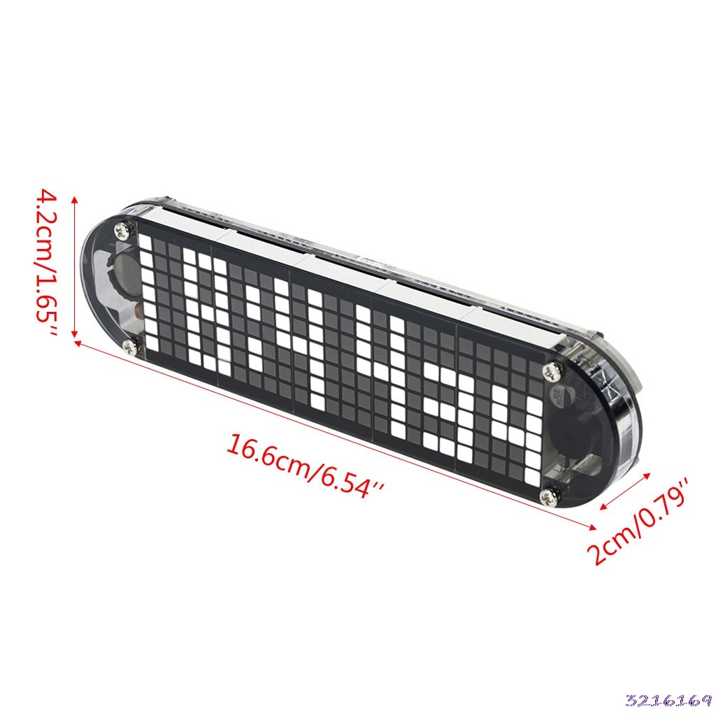 DS3231 Multifunction Alarm Clock LED Dot Matrix Animation Effects DIY Kit