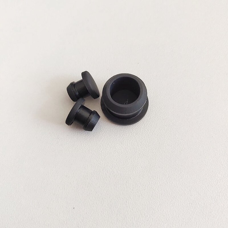 Silicone Rubber Hole Caps 4-30mm High Temperature Resistance T Type Plug Cover Snap-on Gasket Blanking End Cap Seal Stopper