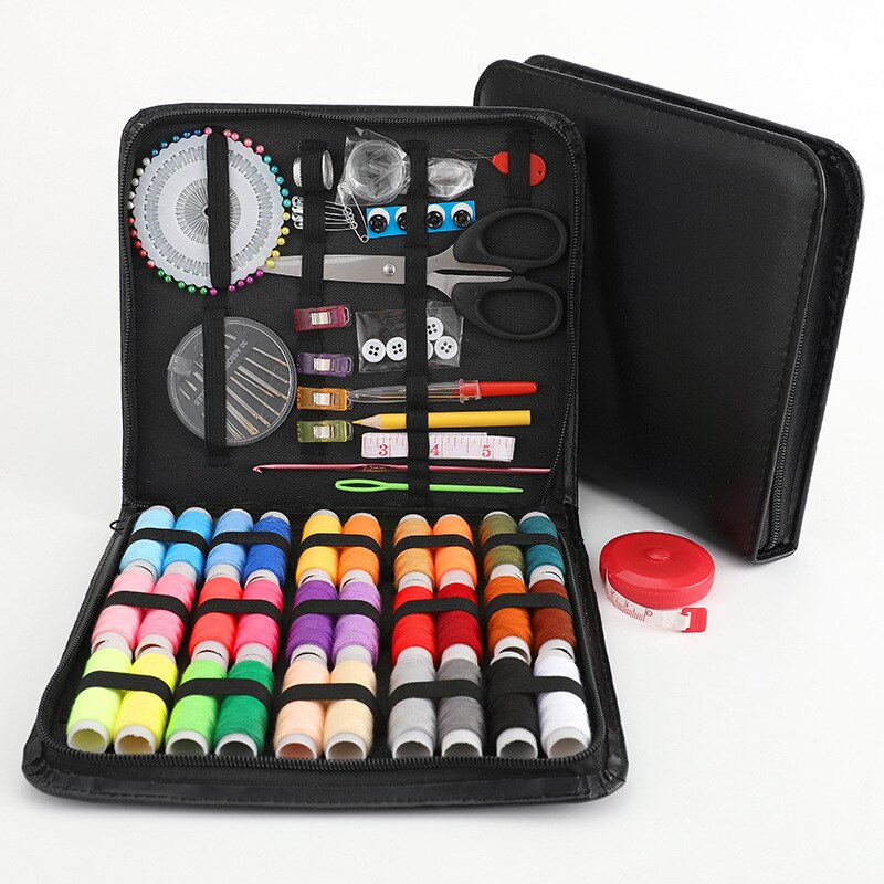 Portable Mini Travel Household Sewing Box Set Sewing Kit Storage Bags Sundries Organizer Home Tools